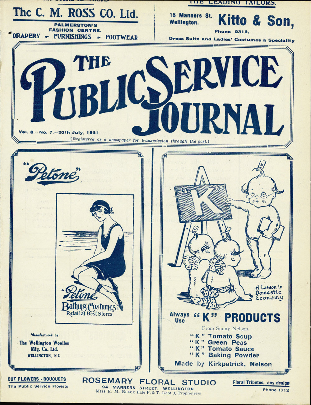 PSA Journal: Vol 8 No 7, July 1921