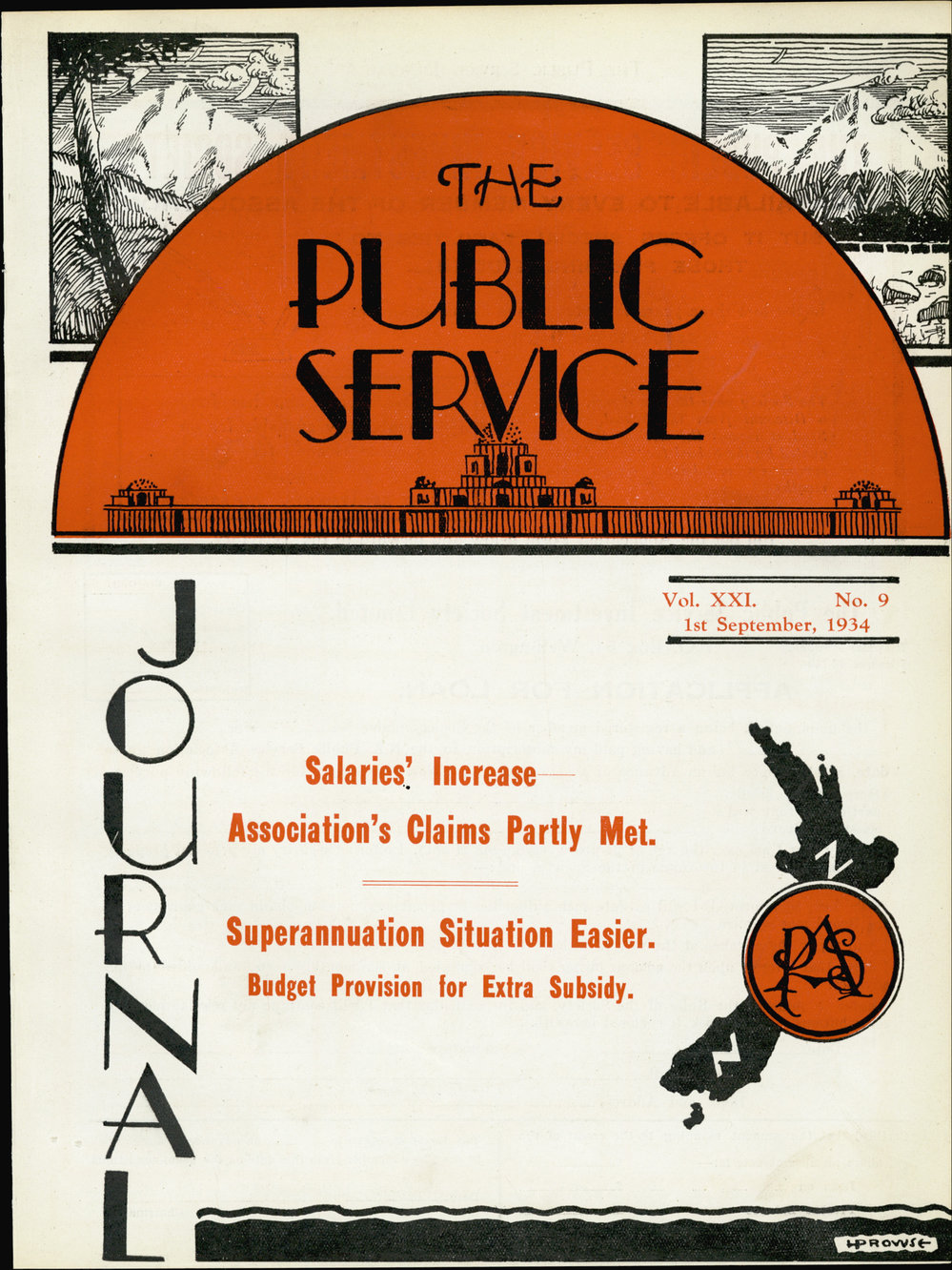 PSA Journal: Vol 21 No 9, September 1934
