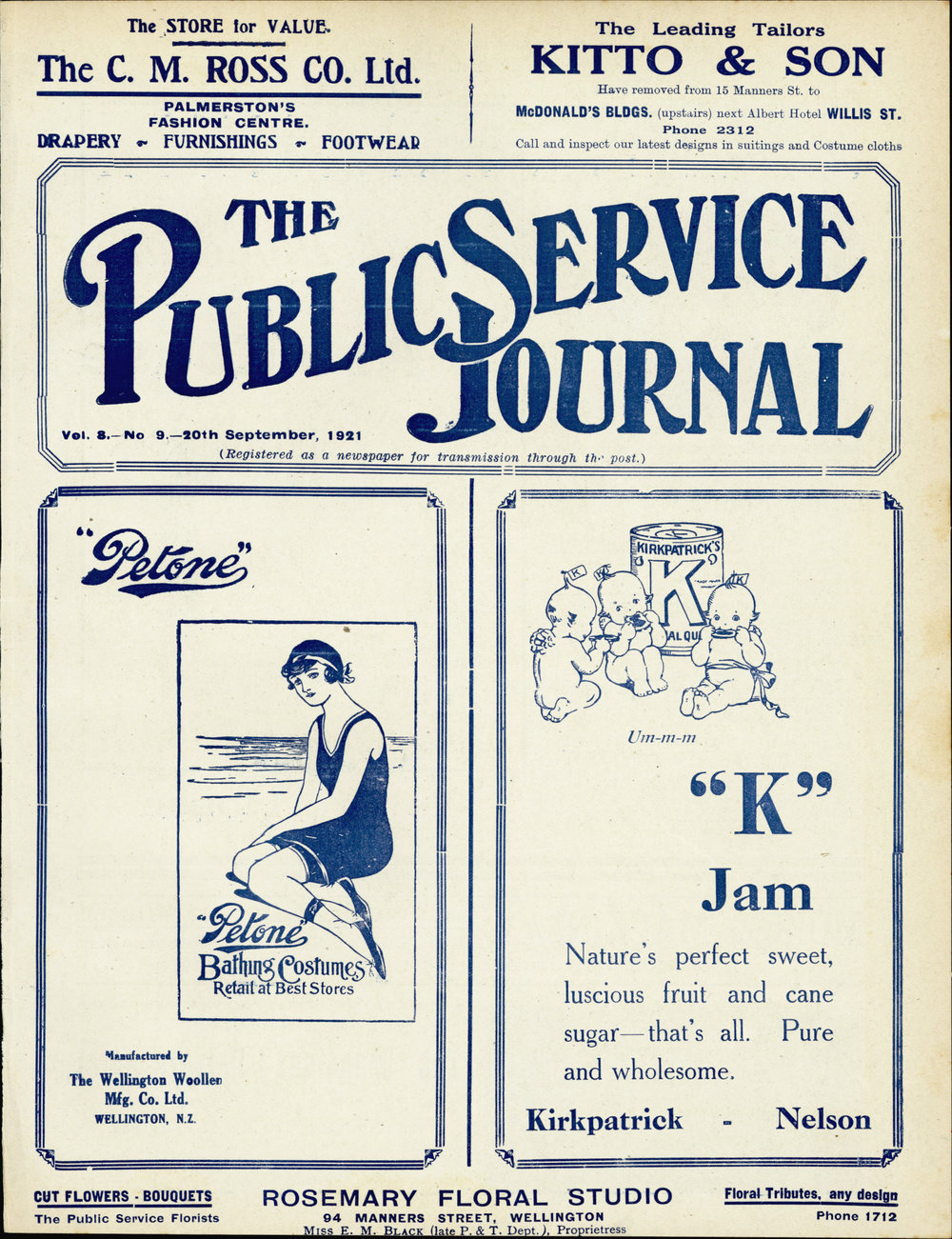 PSA Journal: Vol 8 No 9, September 1921