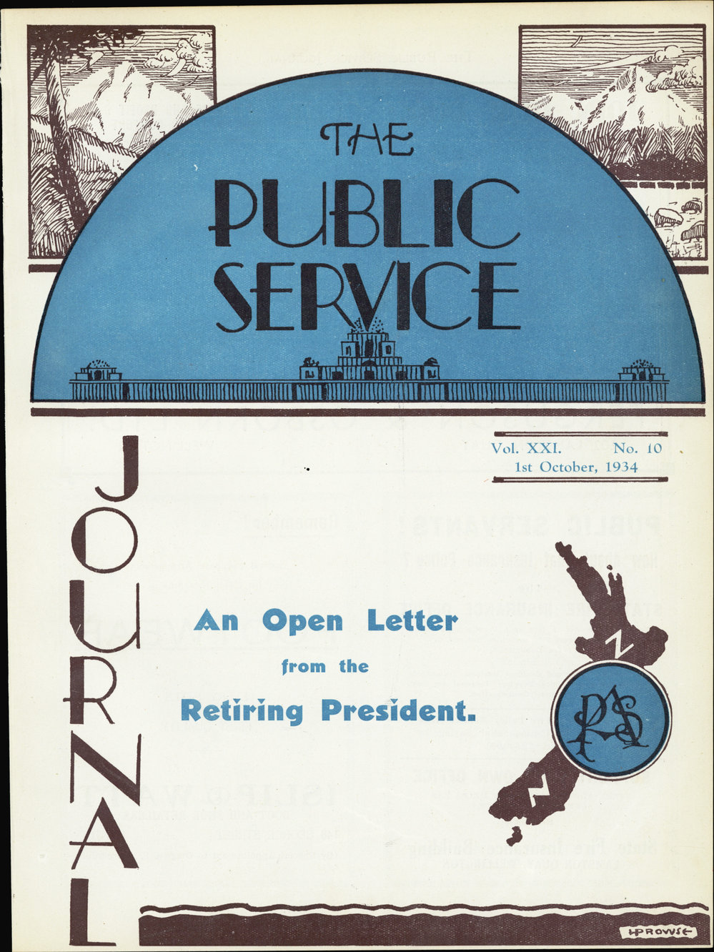 PSA Journal: Vol 21 No 10, October 1934