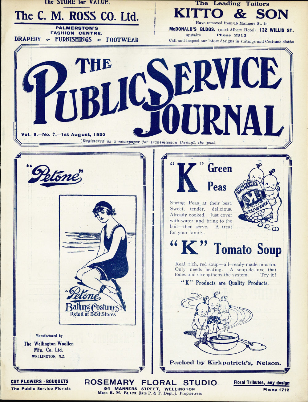 PSA Journal: Vol 9 No 7, August 1922