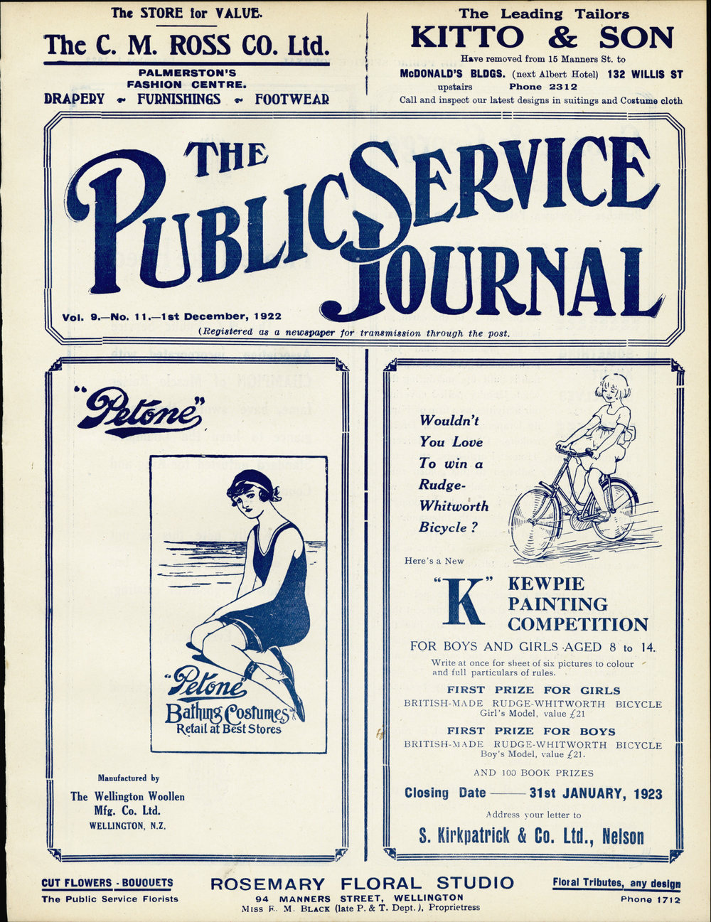 PSA Journal: Vol 9 No 11, December 1922