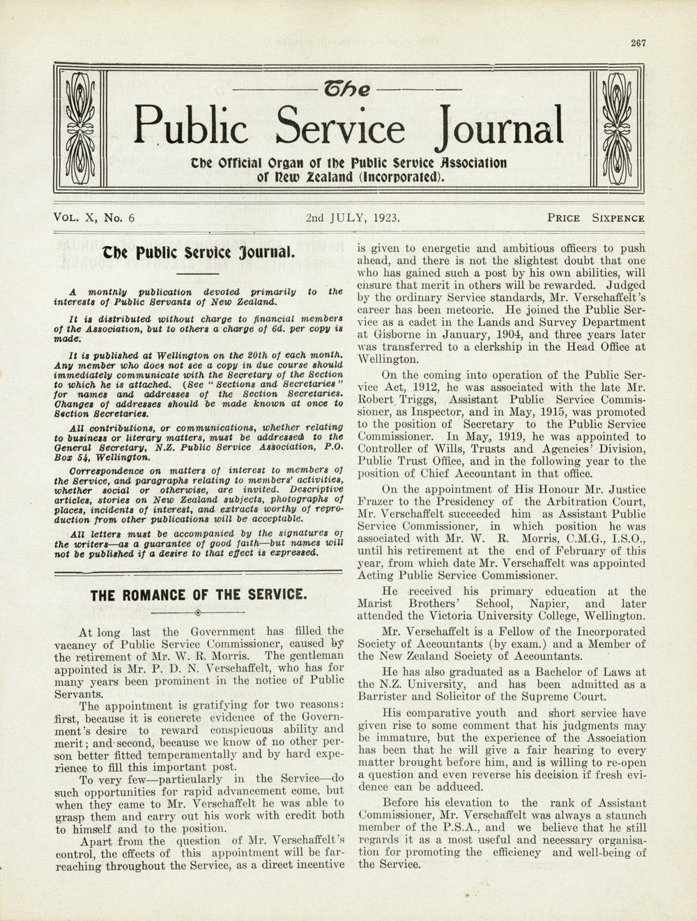 PSA Journal: Vol 10 No 6, July 1923