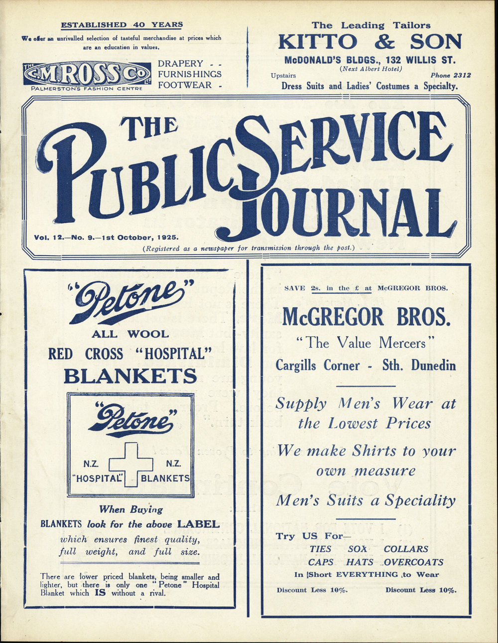 PSA Journal: Vol 12 No 9, October 1925