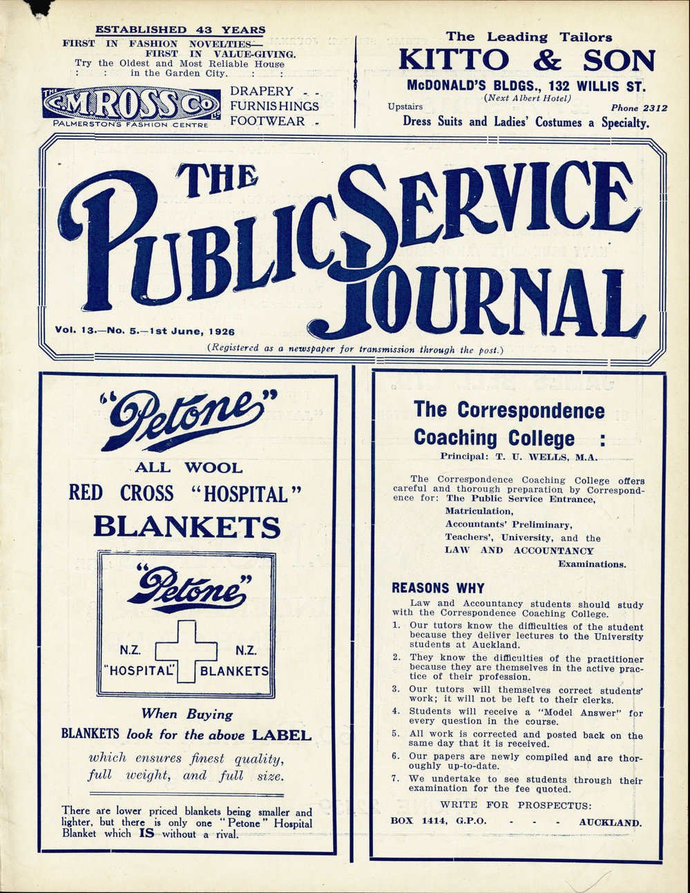 PSA Journal: Vol 13 No 5, June 1926