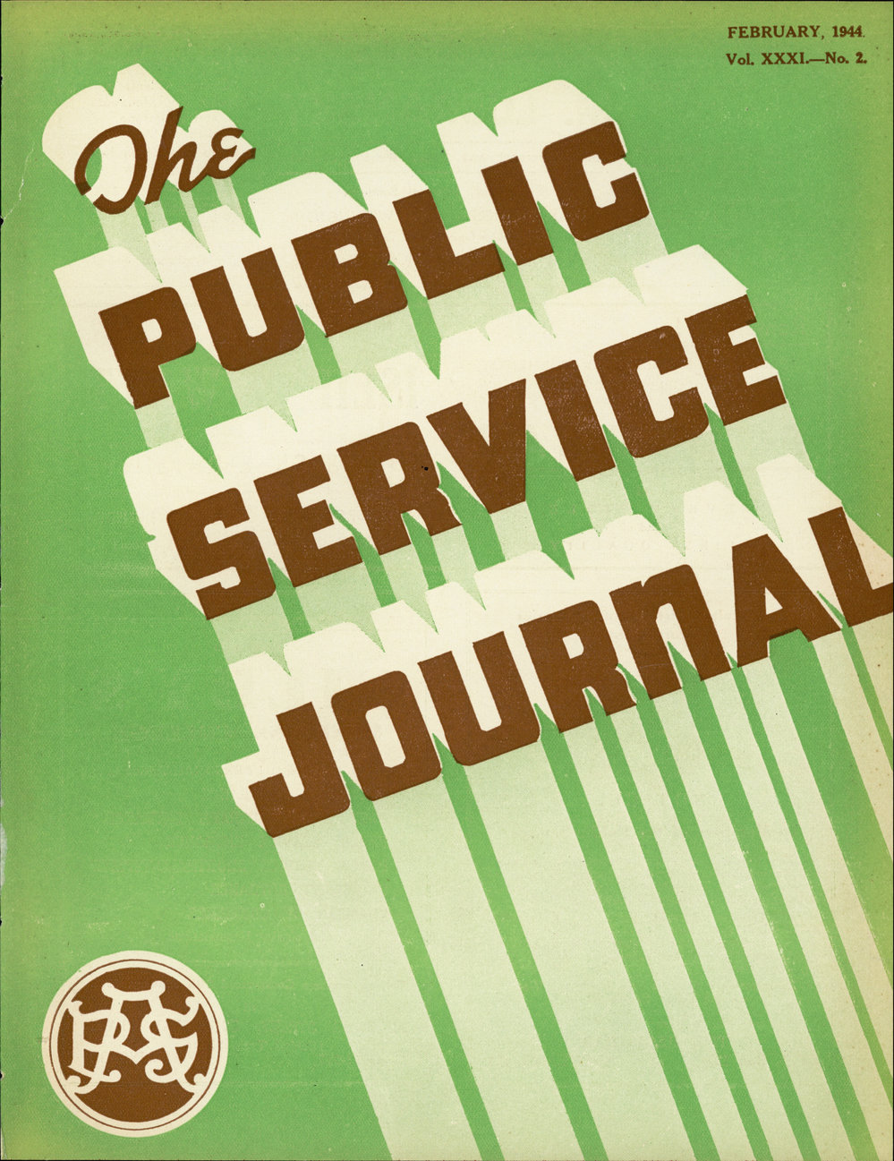 PSA Journal: Vol 31 No 2, February 1944
