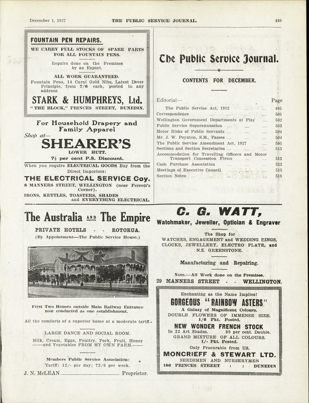 PSA Journal: Vol 14 No 11, December 1927