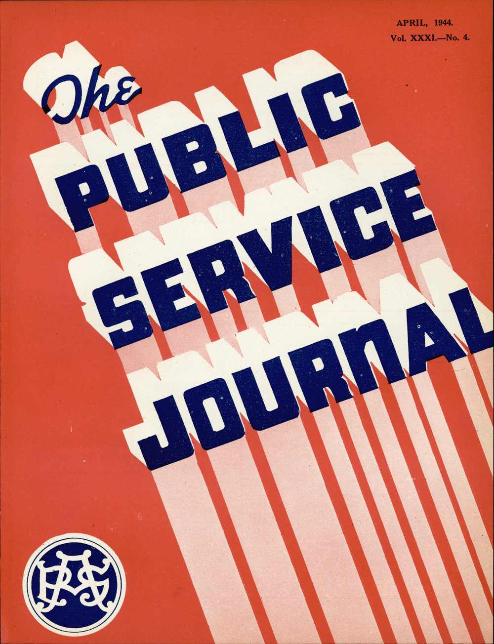 PSA Journal: Vol 31 No 4, April 1944