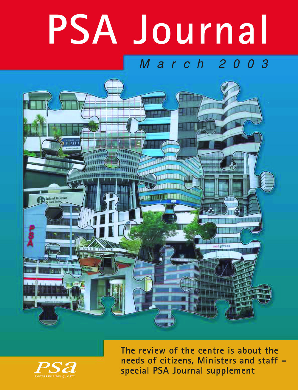 PSA Journal: March 2003