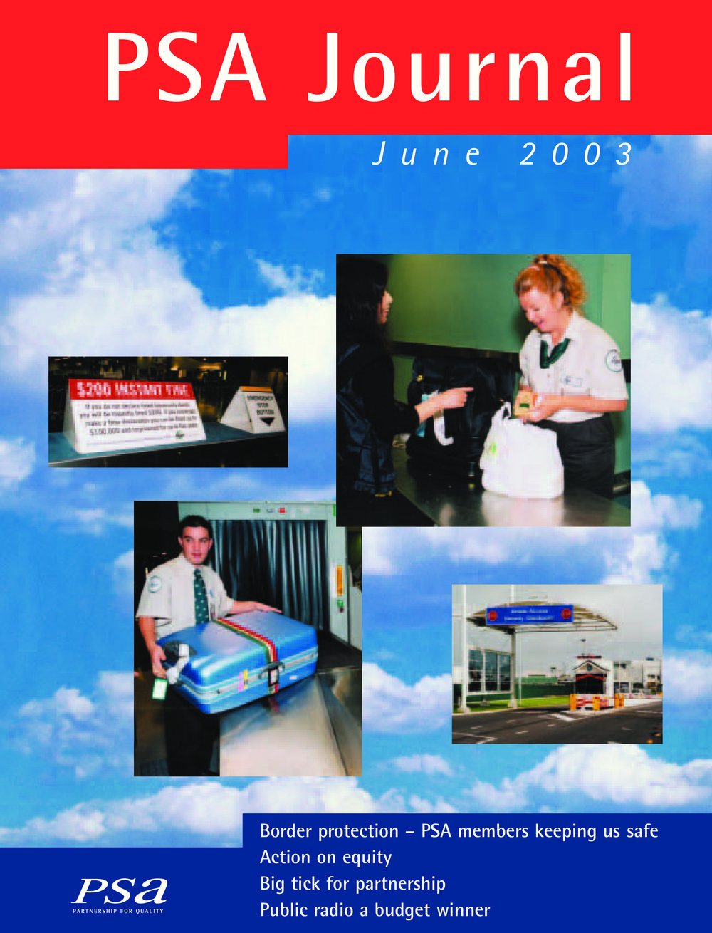 PSA Journal: June 2003