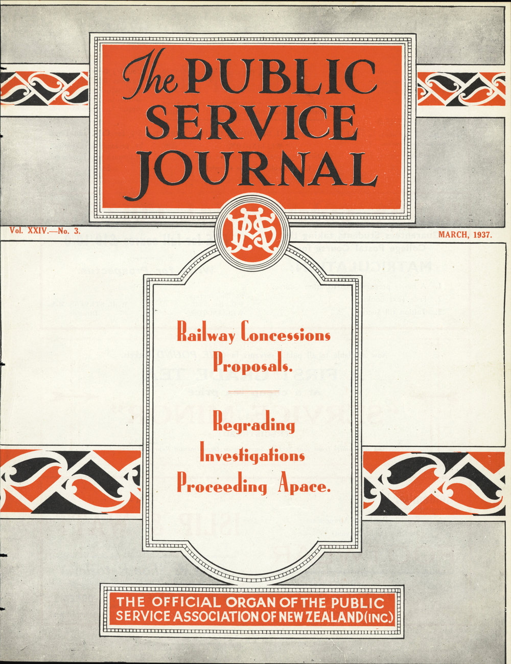 PSA Journal: Vol 24 No 3, March 1937