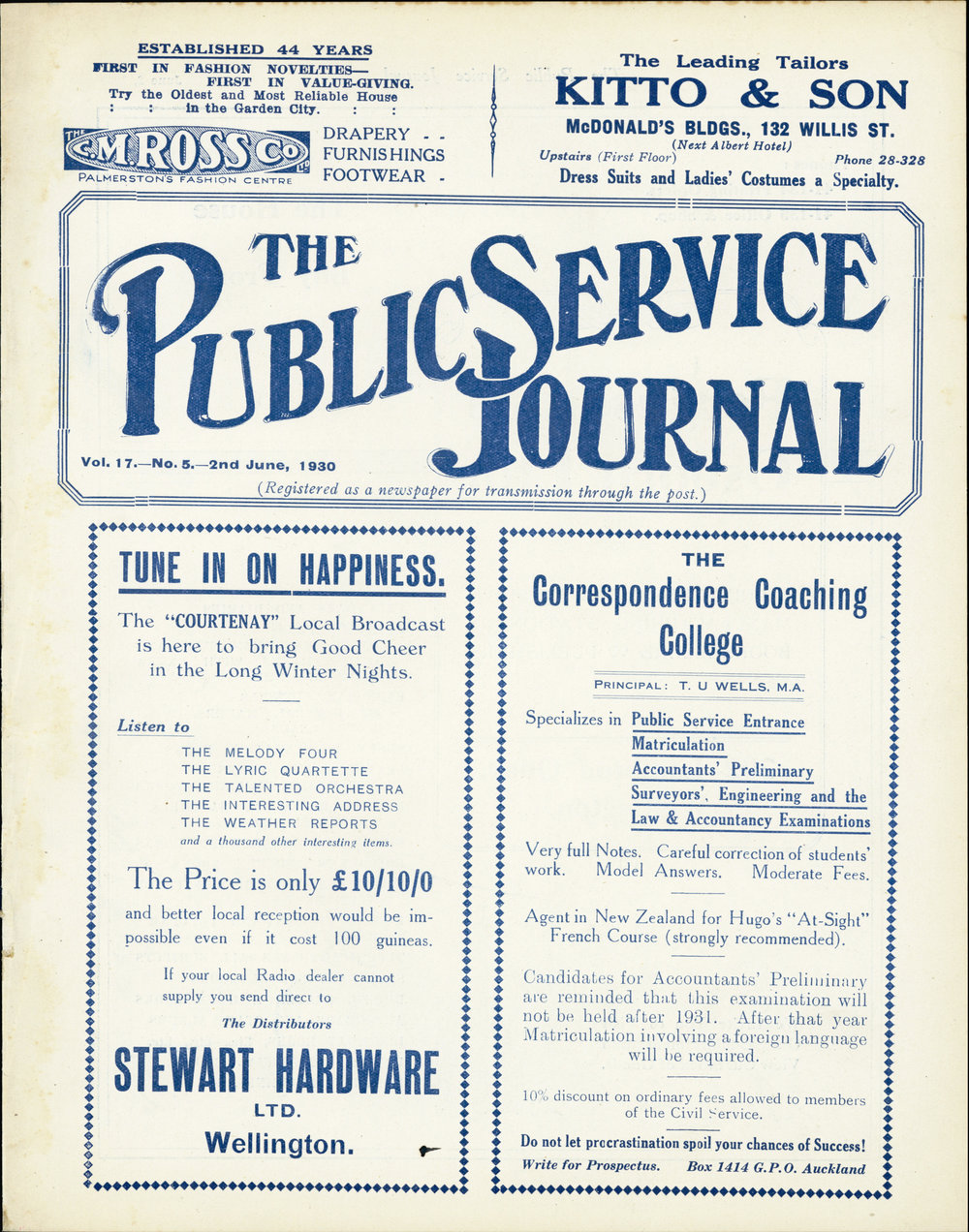 PSA Journal: Vol 17 No 5, June 1930