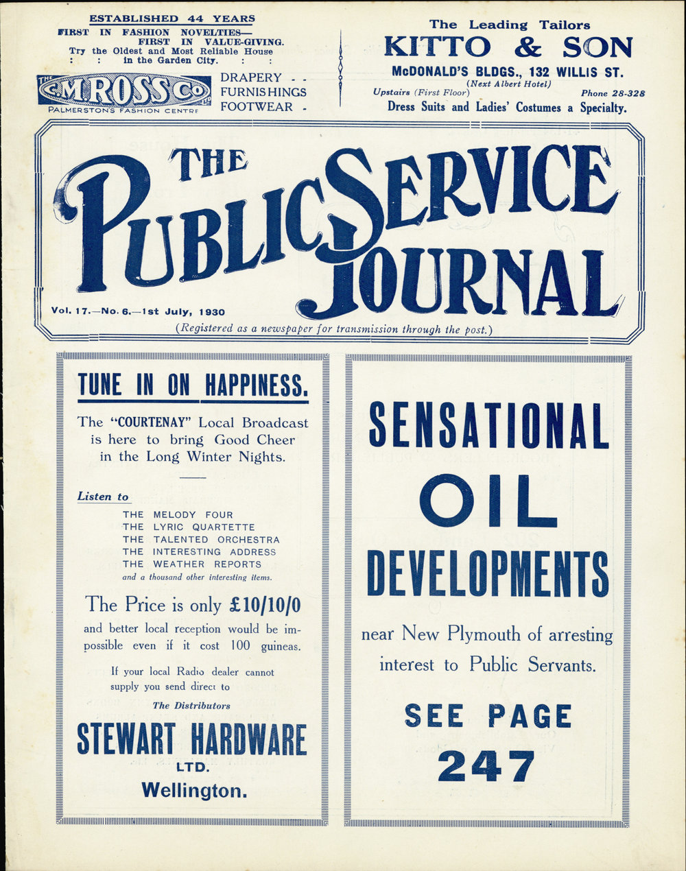 PSA Journal: Vol 17 No 6, July 1930