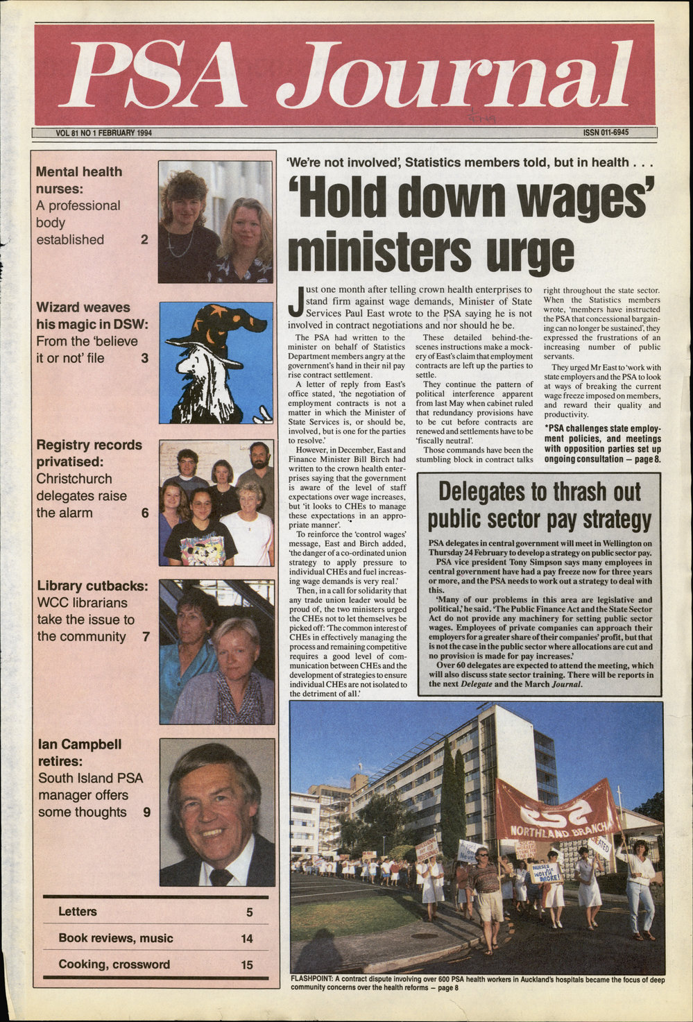 PSA Journal: Vol 81 No 1, February 1994