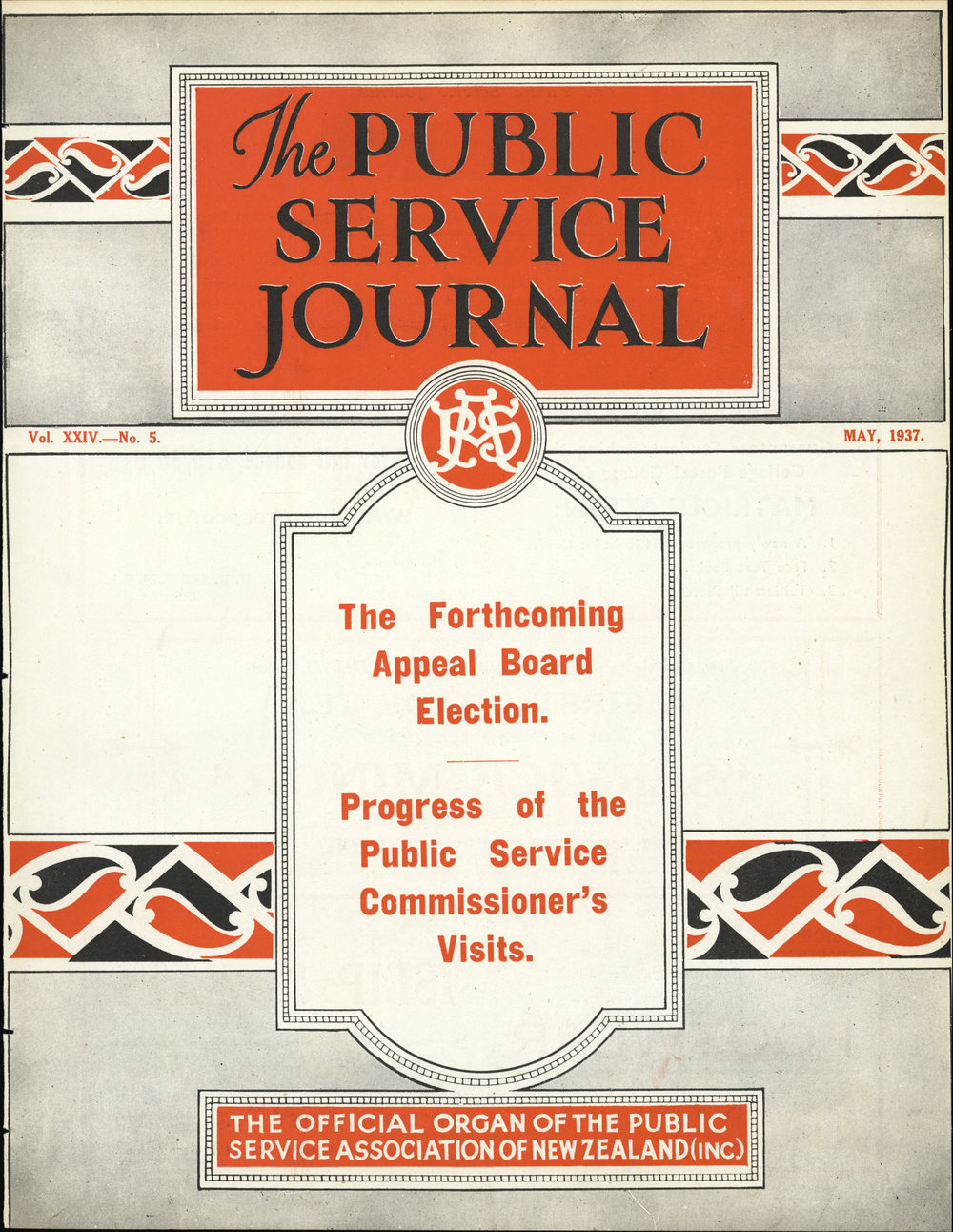 PSA Journal: Vol 24 No 5, May 1937