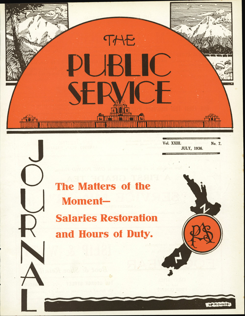 PSA Journal: Vol 23 No 7, July 1936