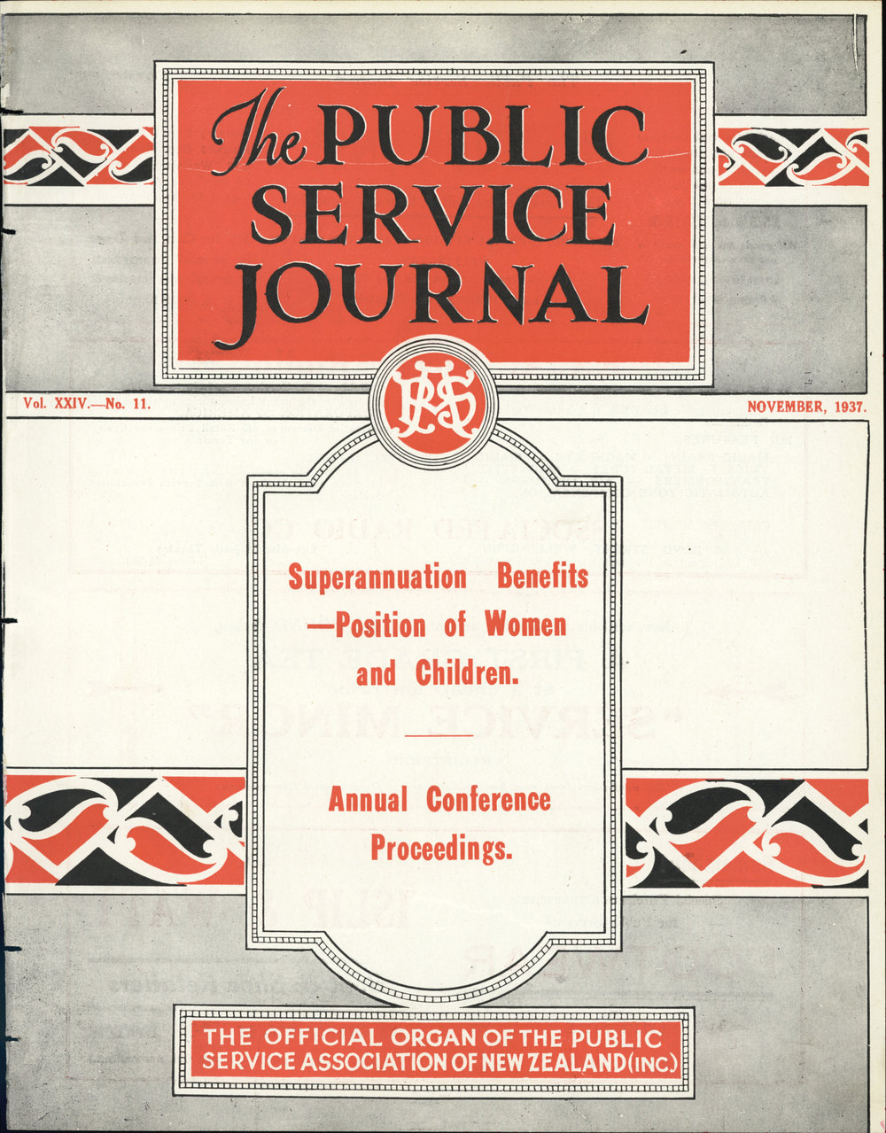PSA Journal: Vol 24 No 11, November 1937