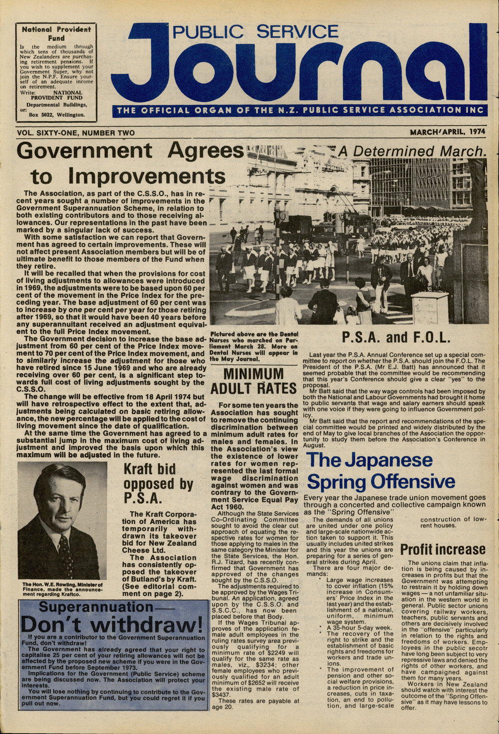 PSA Journal: Vol 61 No 2, March/April 1974