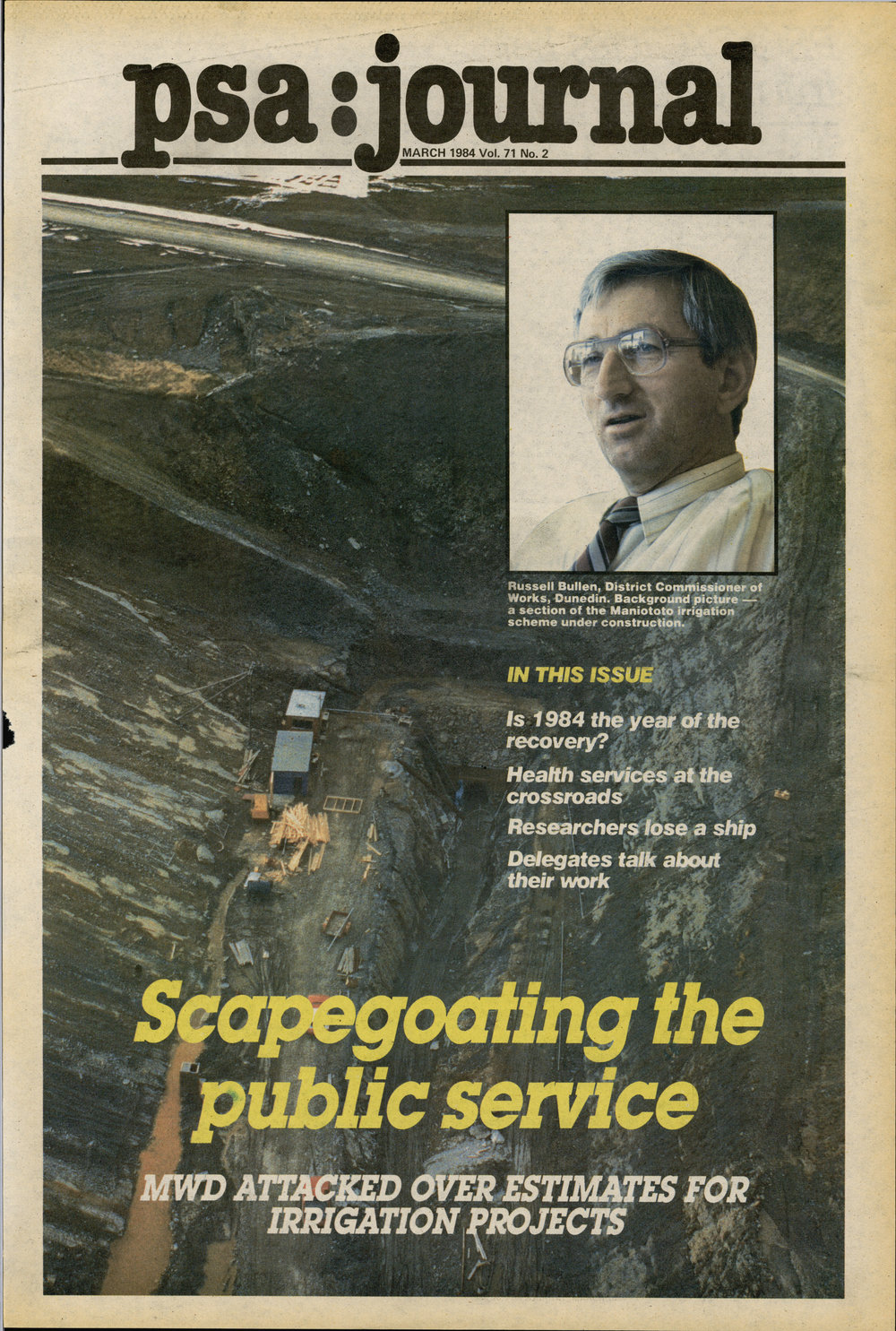 PSA Journal: Vol 71 No 2, March 1984