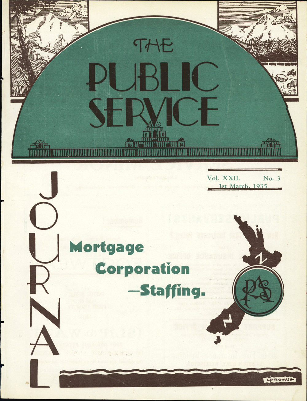 PSA Journal: Vol 22 No 3, March 1935