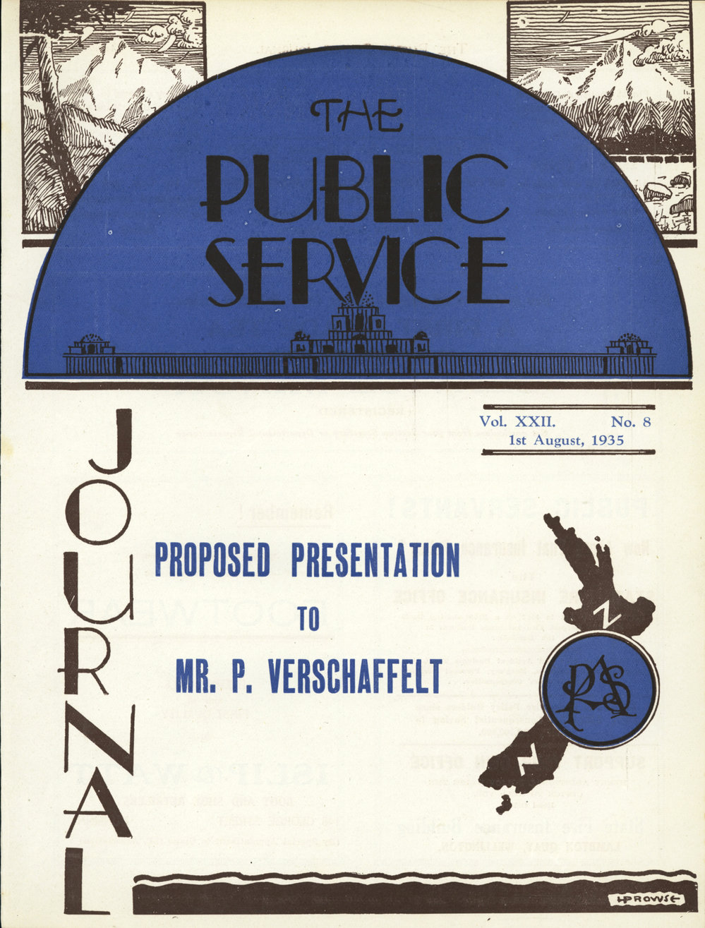 PSA Journal: Vol 22 No 8, August 1935