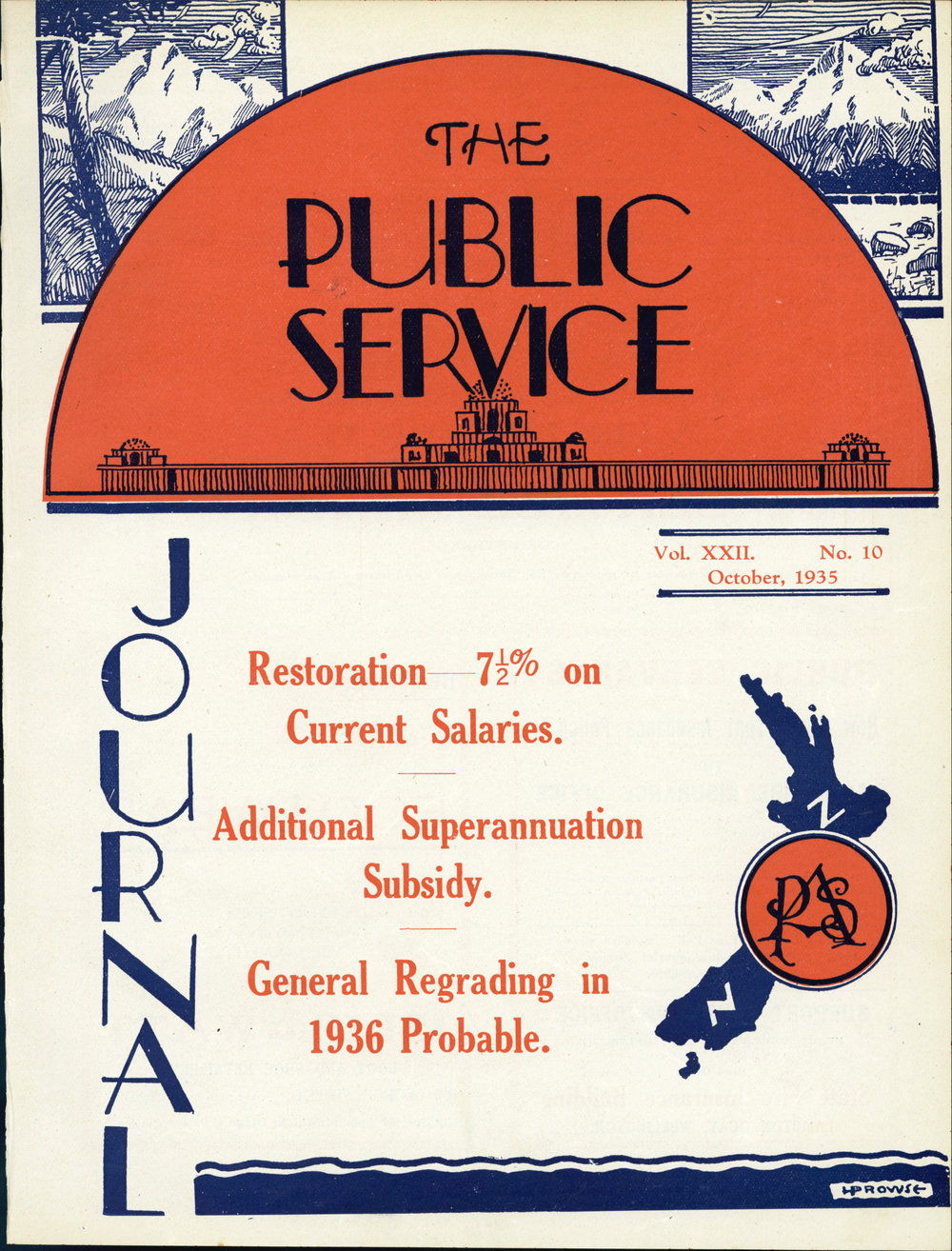 PSA Journal: Vol 22 No 10, October 1935