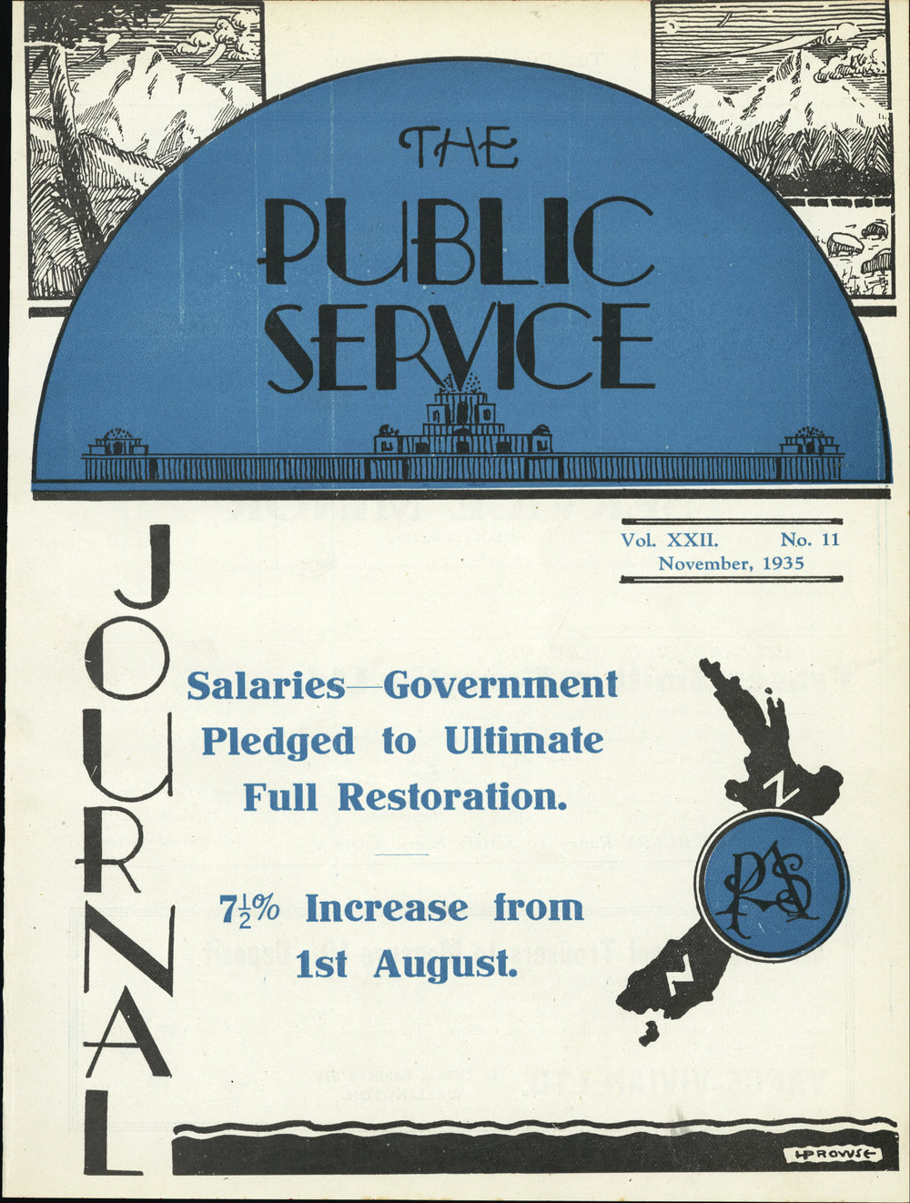 PSA Journal: Vol 22 No 11, November 1935