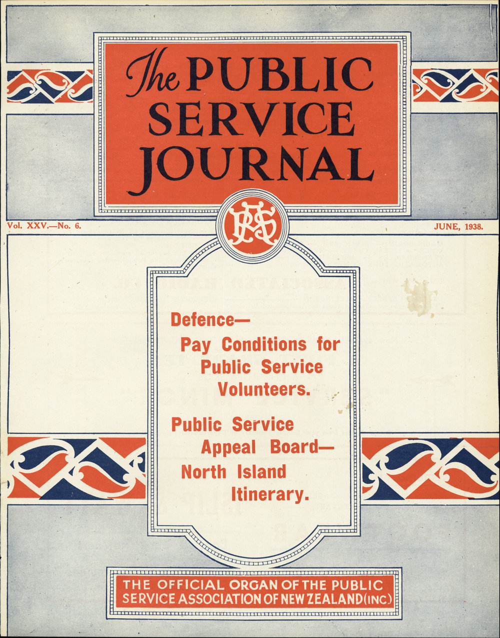 PSA Journal: Vol 25 No 6, June 1938