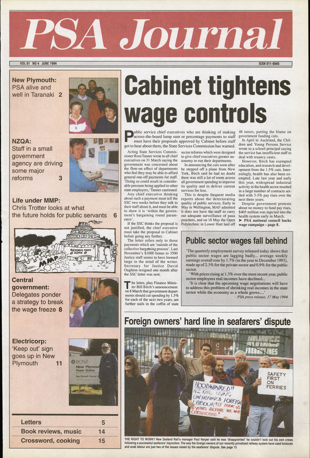 PSA Journal: Vol 81 No 4, June 1994