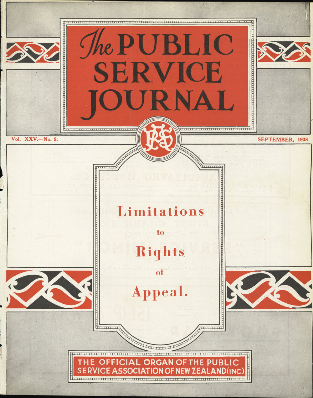PSA Journal: Vol 25 No 9, September 1938