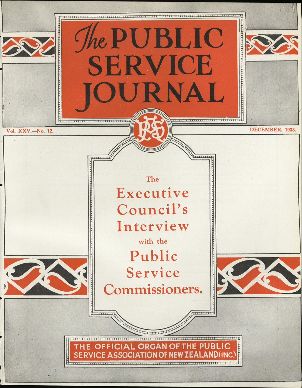 PSA Journal: Vol 25 No 12, December 1938