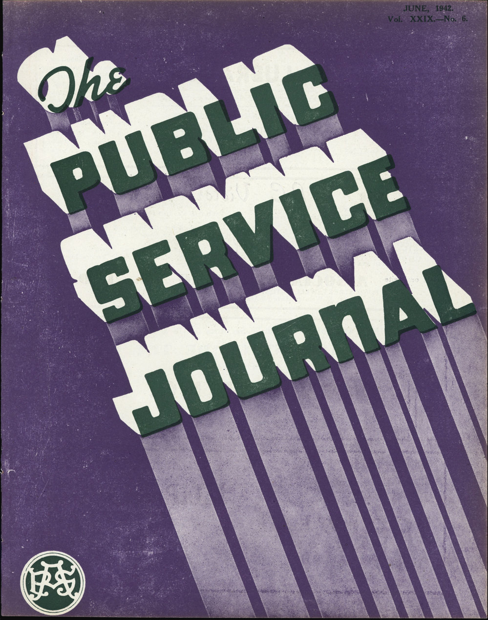 PSA Journal: Vol 29 No 6, June 1942