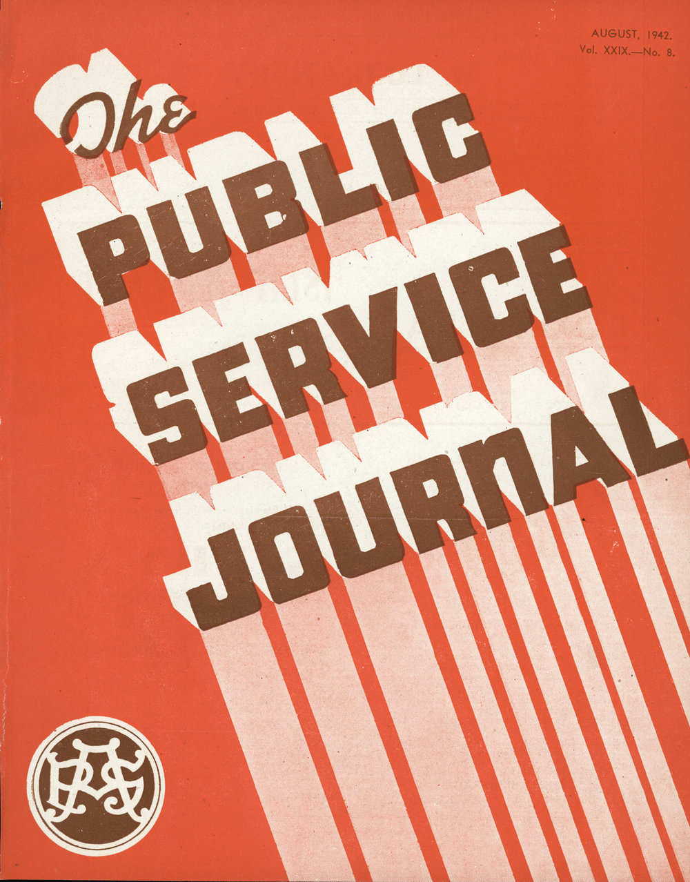 PSA Journal: Vol 29 No 8, August 1942