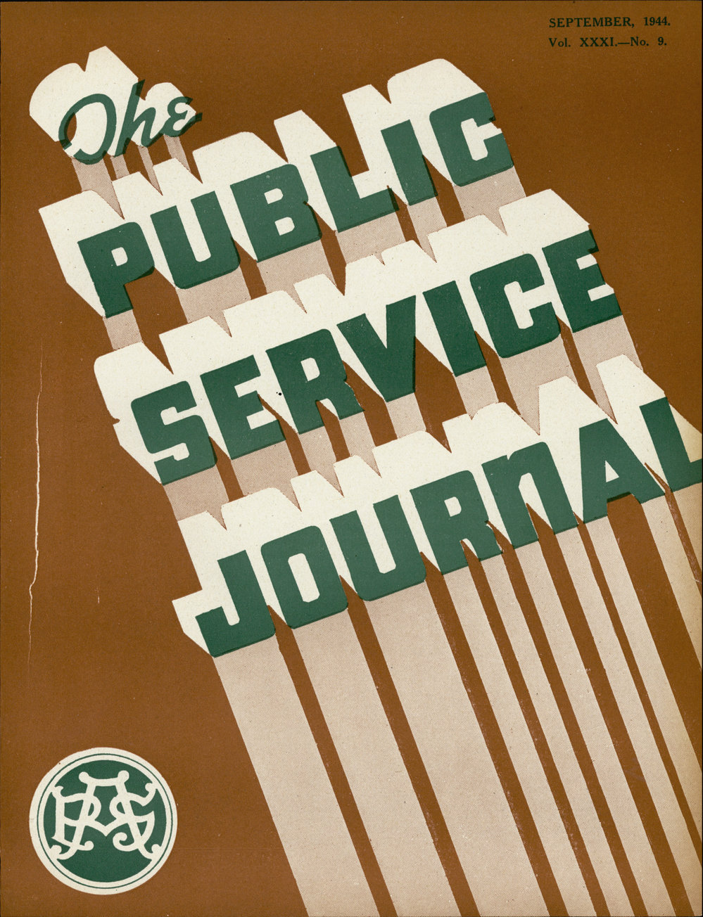 PSA Journal: Vol 31 No 9, September 1944