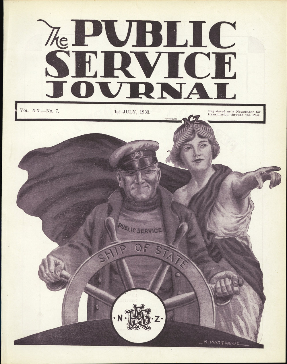 PSA Journal: Vol 20 No 7, July 1933