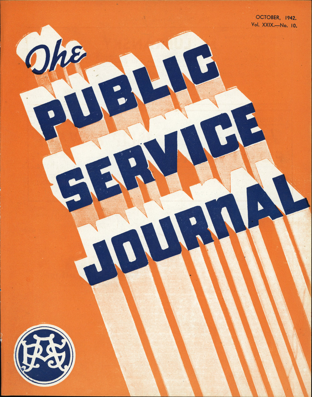 PSA Journal: Vol 29 No 10, October 1942