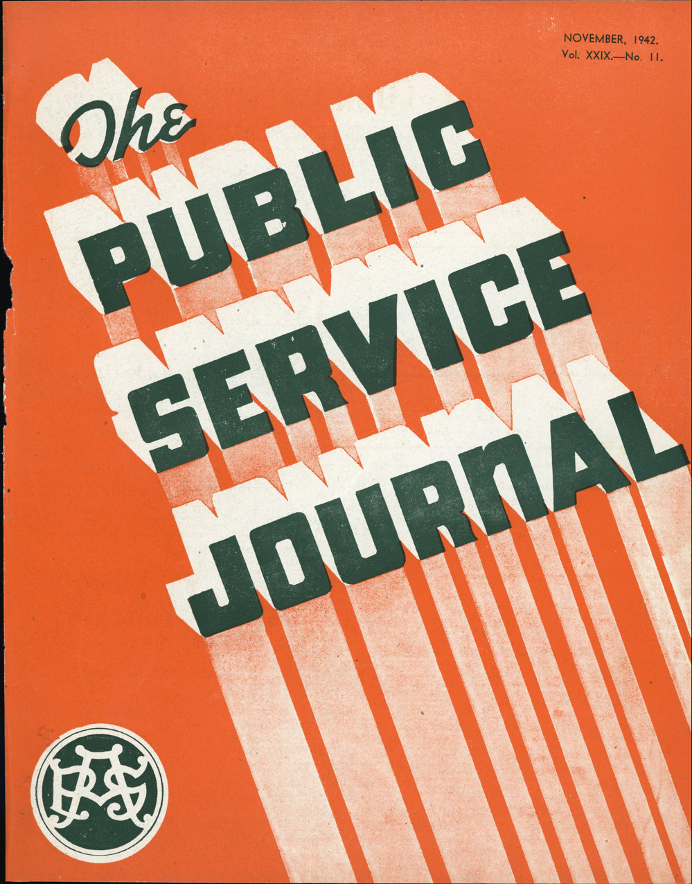 PSA Journal: Vol 29 No 11, November 1942