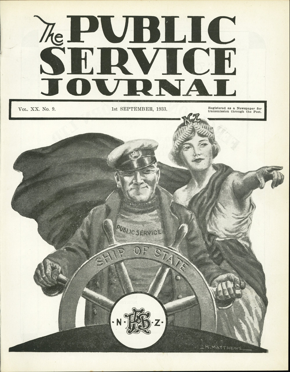 PSA Journal: Vol 20 No 9, September 1933