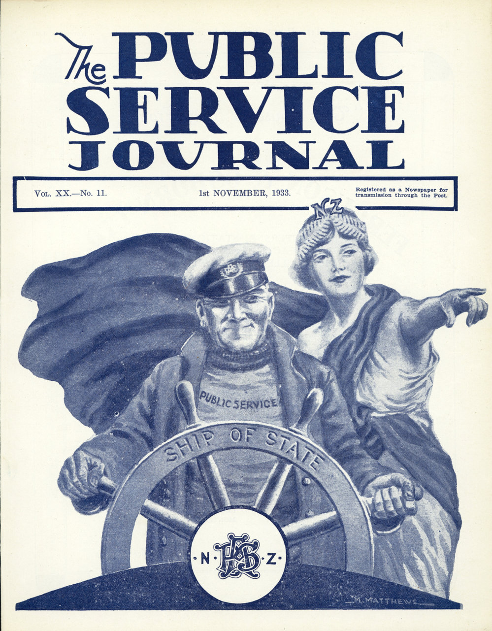 PSA Journal: Vol 20 No 11, November 1933