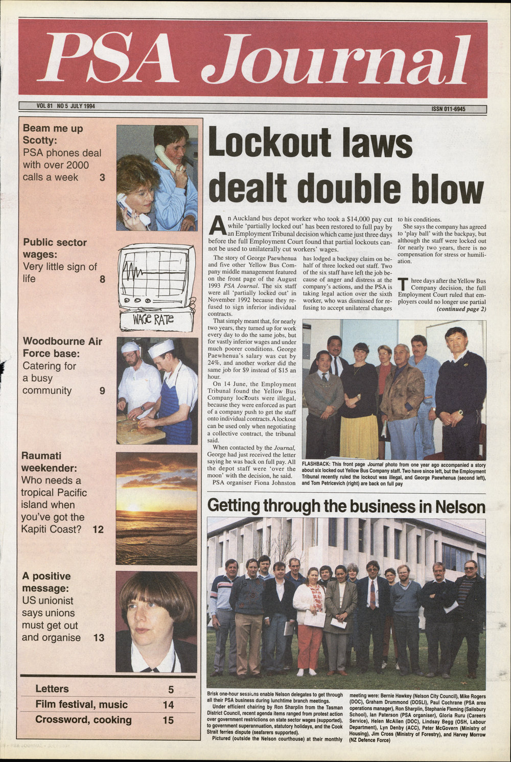 PSA Journal: Vol 81 No 5, July 1994