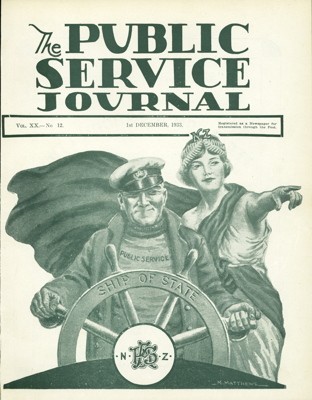 PSA Journal: Vol 20 No 12, December 1933