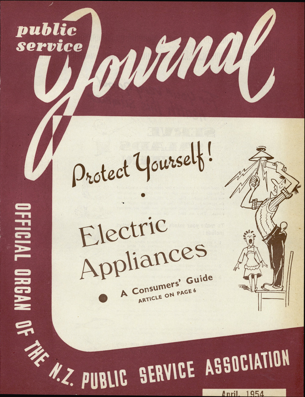 PSA Journal: Vol 41 No 4, April 1954