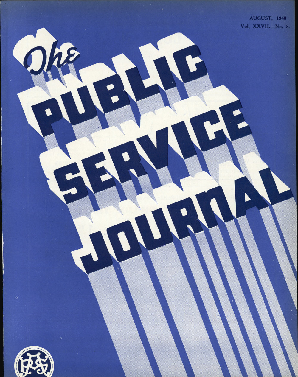 PSA Journal: Vol 27 No 8, August 1940