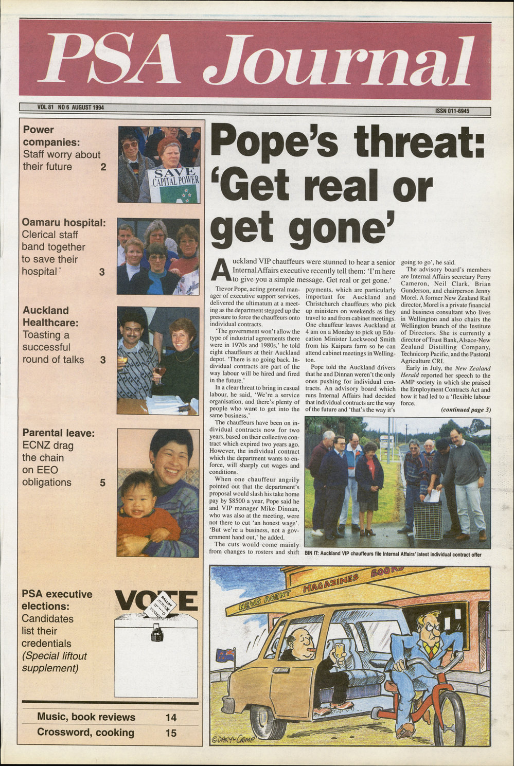 PSA Journal: Vol 81 No 6, August 1994