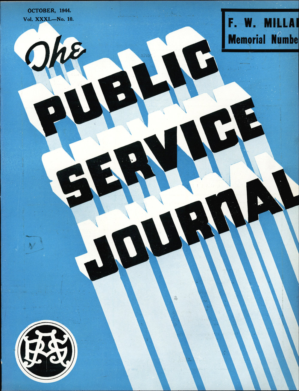 PSA Journal: Vol 31 No 10, October 1944