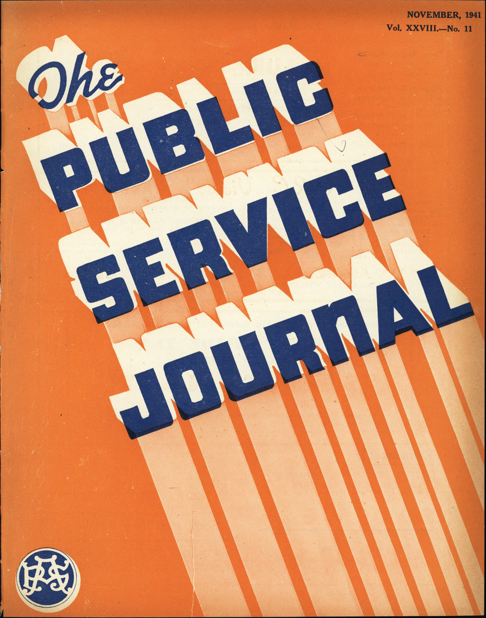 PSA Journal: Vol 28 No 11, November 1941
