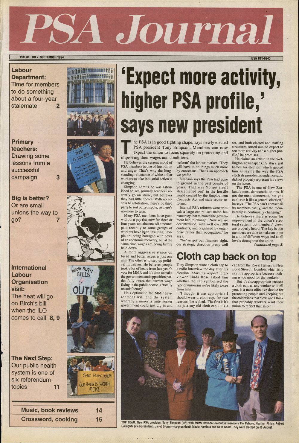 PSA Journal: Vol 81 No 7, September 1994