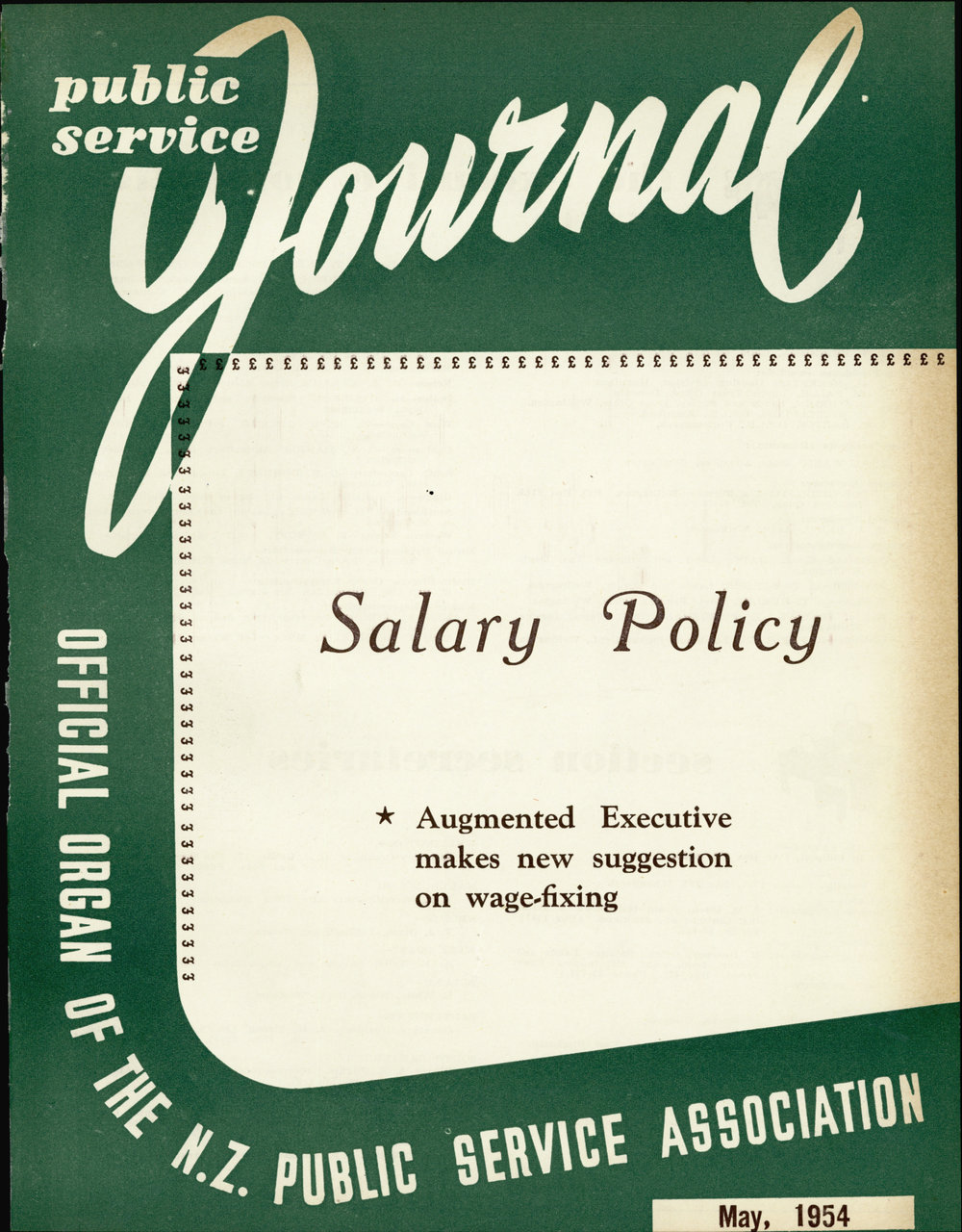 PSA Journal: Vol 41 No 5, May 1954