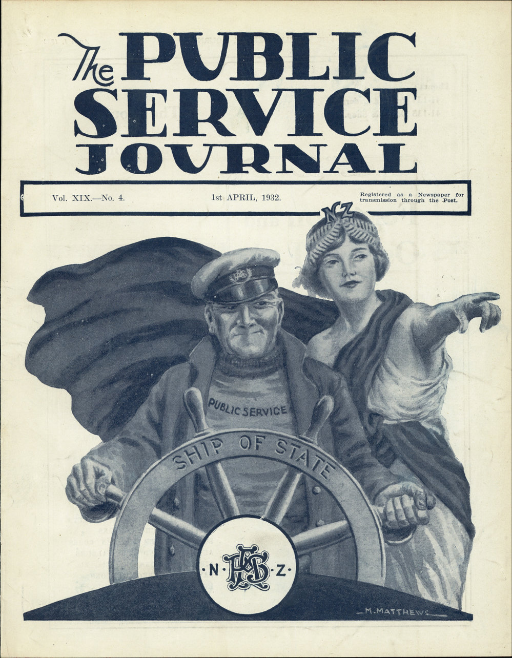 PSA Journal: Vol 19 No 4, April 1932