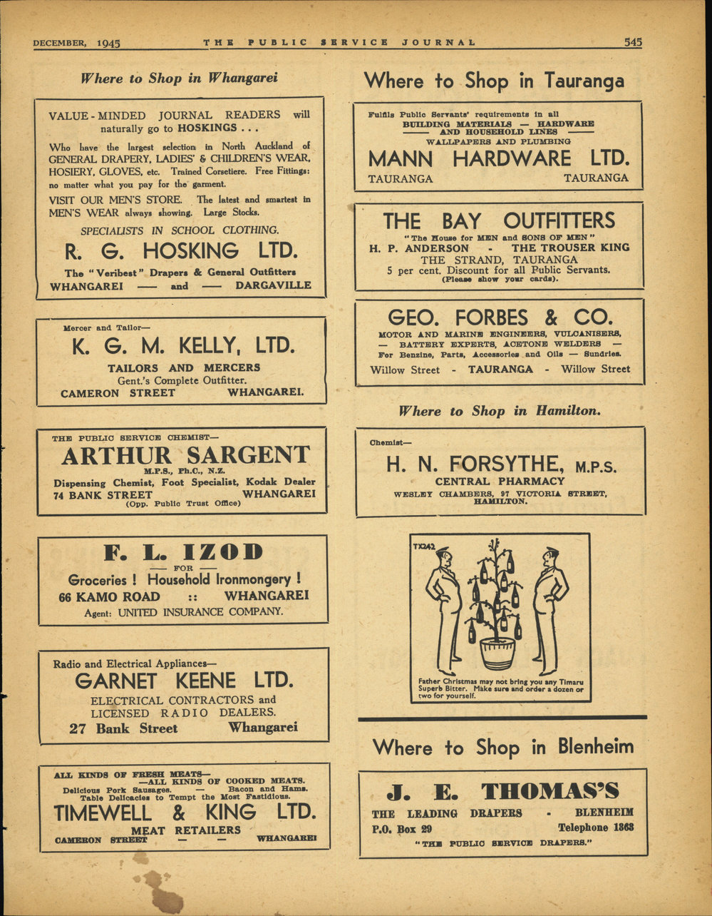 PSA Journal: Vol 32 No 13, December 1945